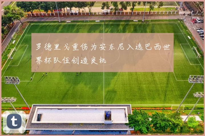 罗德里戈重伤为安东尼入选巴西世界杯队伍创造良机